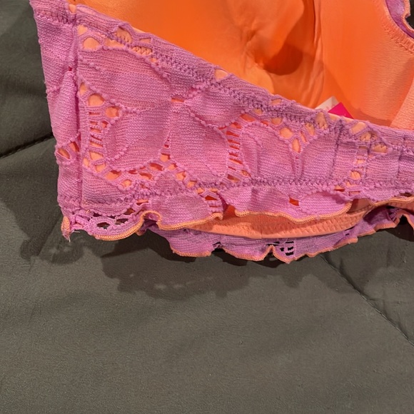 Victoria’s Secret halter bikini swim top. 34DD - Picture 3 of 4